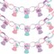 Big Dot of Happiness Beautiful Butterfly - 90 Chain Links & 30 Tassels Decoration Kit - Floral Baby Shower Birthday Party Paper Chains Garland - 21 ft